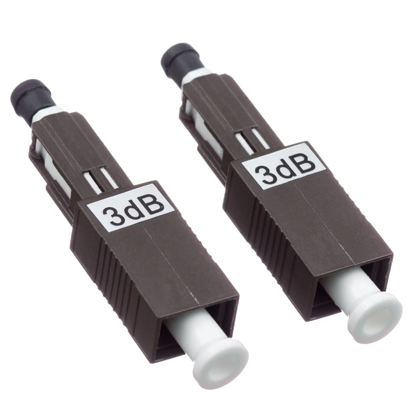 5 PCS MU UPC FM attenuatore fibra optica femmina a maschio attenuatore 0db 1dB 2db 3db 4db 5db ottica ftth attenuatore ELINK