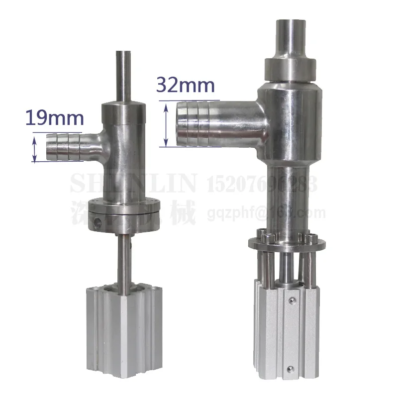 SHENLIN Filling head of filling machine filling device nozzle, pneumatic cylinder filler spare part of pneumatic filling machine