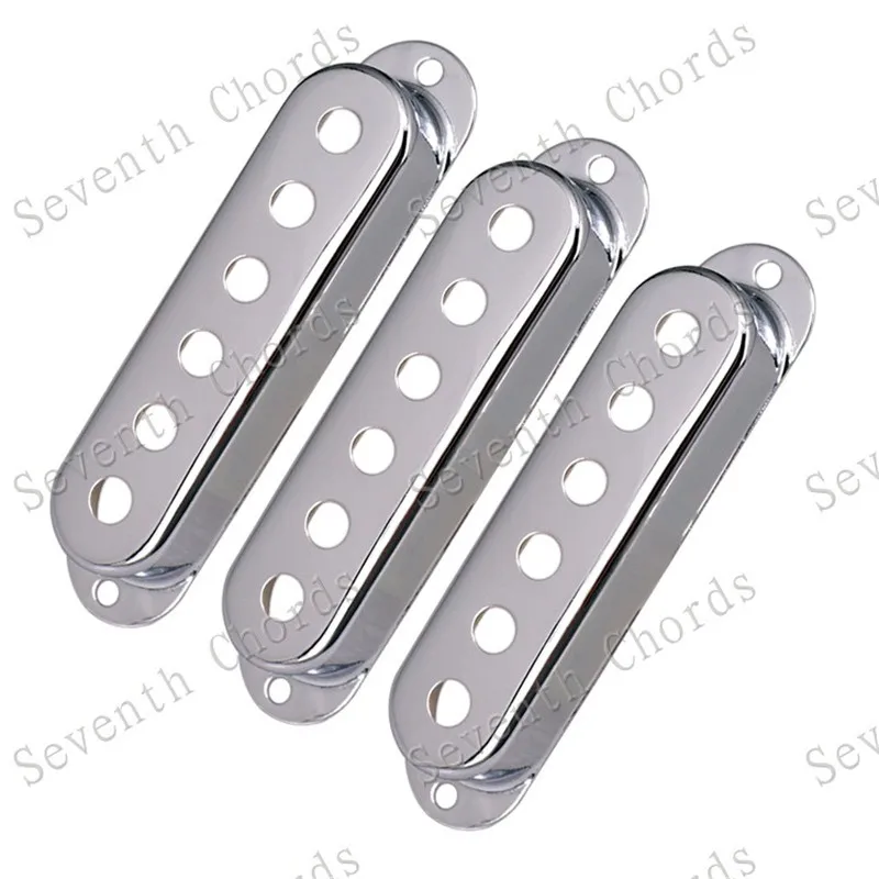 3 Stück Messing-Humbucker-Tonabnehmer mit einzelner Schiene, Tonabnehmerabdeckungen für E-Gitarren-Zubehör, drei Farben zur Auswahl. – Detail 17