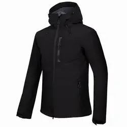 Softshell Fleece Hiking Jacket for Men, Windproof Clothing, Water Repellent, Breathable, Riding, Camping, Running, Male Coat New