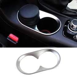 Fit For Mazda 3 Axela M3 2014 2015 2016 Car Central Console Drink Water Cup Holder Frame Trim Cover Exterior Styling Accessorry