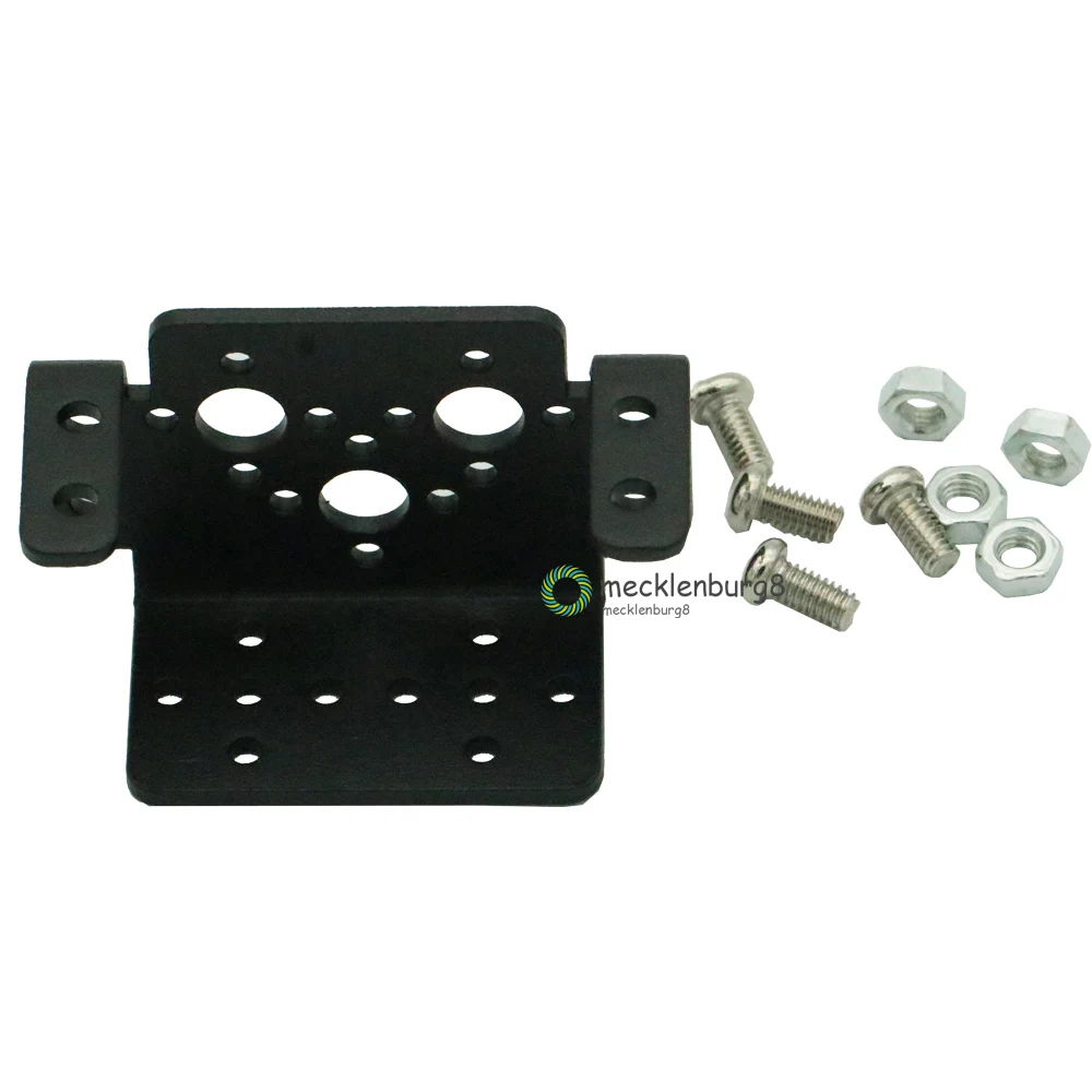 DIY Kit Aluminum Multifunctional Servo Bracket Kit for compatible MG995 steering column robotic arm