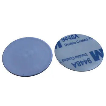 8 X Nfc Sticker Rfid Anti-Metal Op Metalen Tag Label 13.56Mhz Dia 25Mm Gratis Verzending Wereldwijd