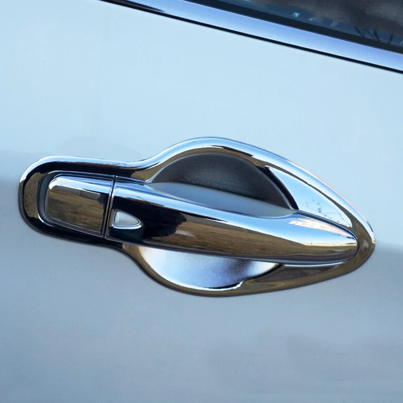 

For Nissan Murano ABS Chrome 2015-2018 Door Handle Bowl Catch Cup Cavity Molding Decoration Bezel Cover Trim Car Styling 8pcs