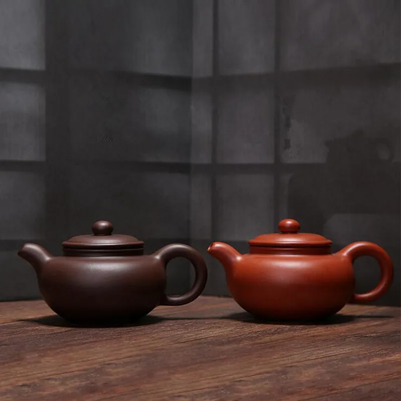 Chinese Kungfu yixing purple clay teapot(165ml,185ml ,290ml) , 3 sizes kongfu yixing purple clay Hot Sale zisha hu clay teapot