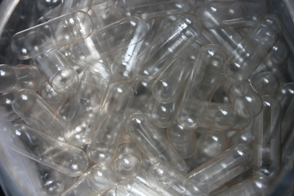 (100,000pcs/pack) 0# Clear HPMC Celloluse Joined Empty Capsule,Veggie Capsule,Vegetable Empty Capsule-Cap and Bottom Connected