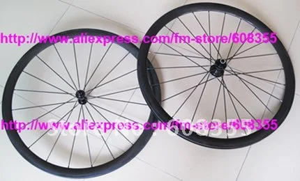 

3K Clincher Wheelset-полный углеродный дорожный велосипед 700C Clincher Wheelset-обод 24 мм, спицы, ступицы, тормозные колодки