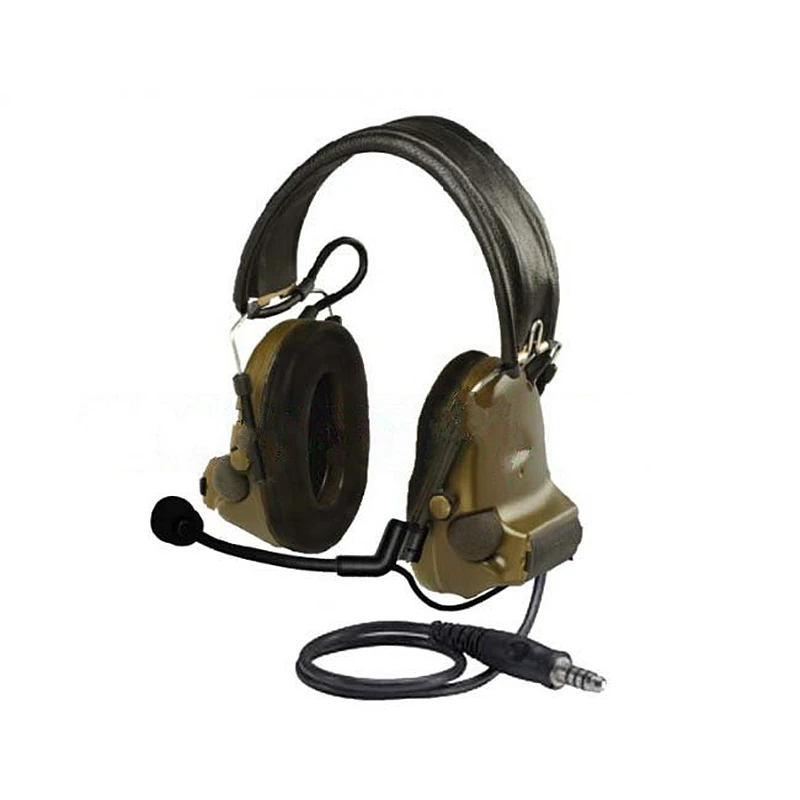 Big Round PTT J Standard for Z Tactical Bowman Headset for Hytera Walkie Talkie PD780/PD700G/580/788/782/785