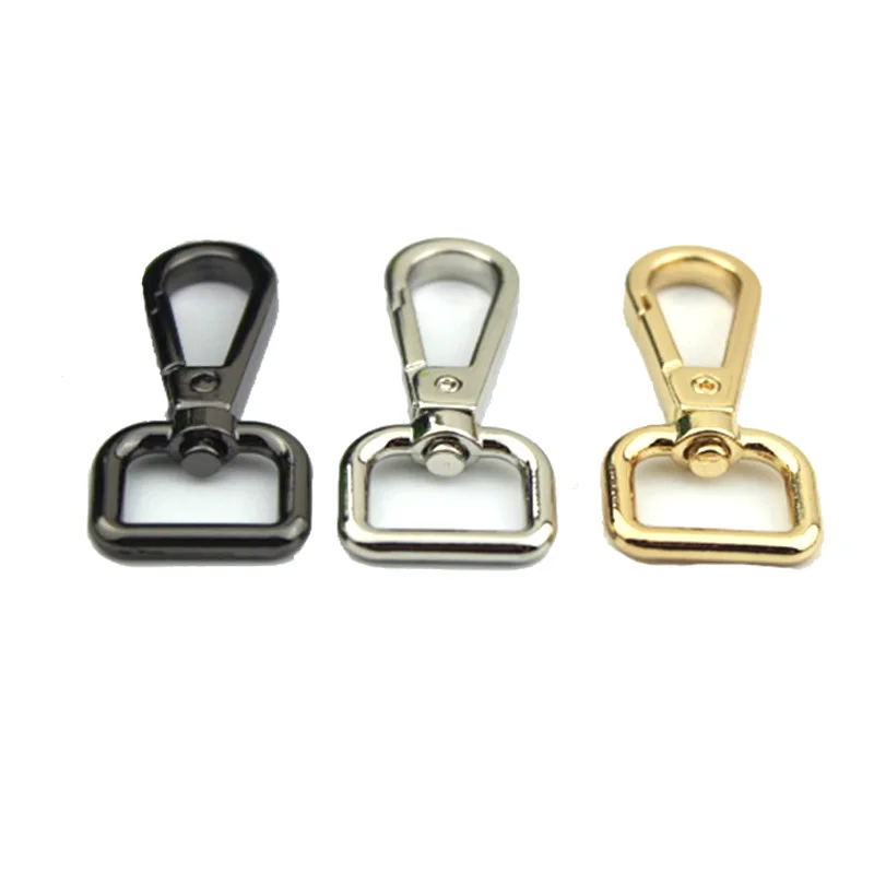 

30pcs Vintage Metal Luggage Bag Buckle Snap Hook Bag Clasp DIY 4.7 x1.5cm