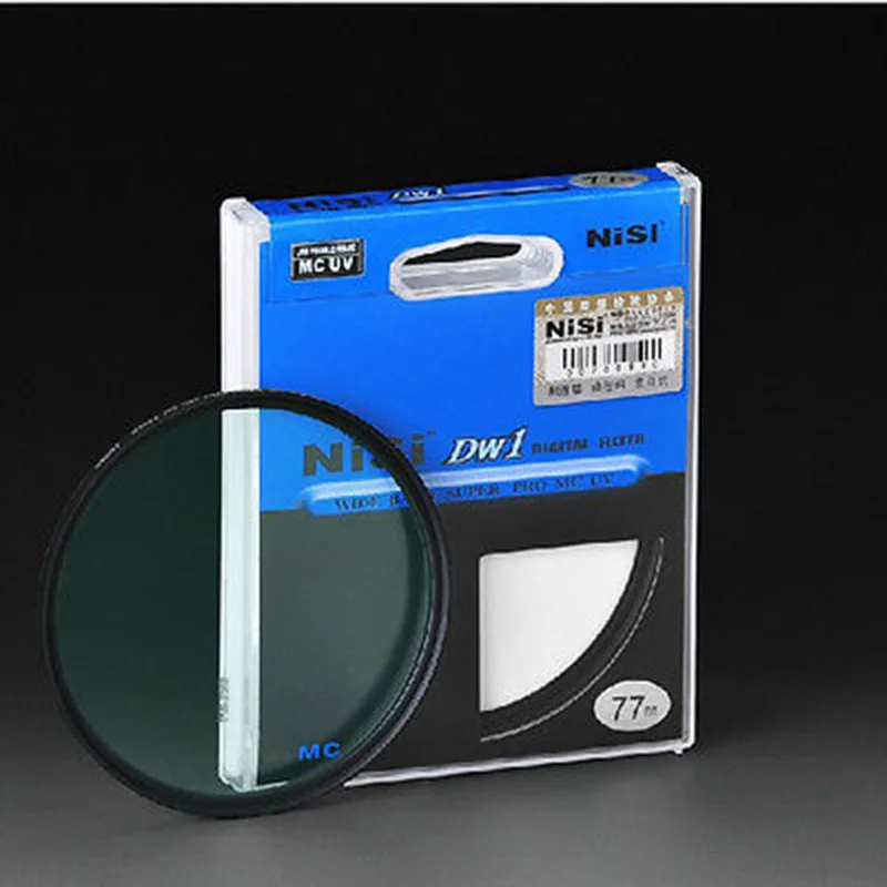 NiSi MC UV Ultra Slim Multi Coated Lens Filter mcuv 37/46/49/52/55/58/62/67/72/77/82mm for canon nikon sony pentax camera lens