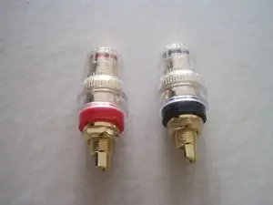 

One Pair power amplifier terminals High quality