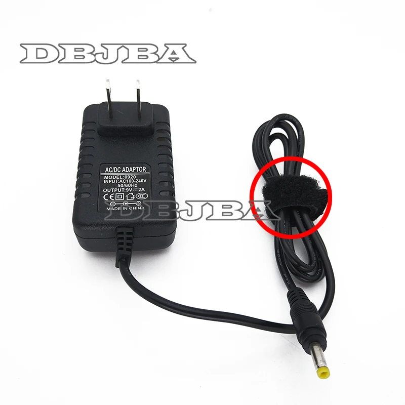 

10 pcs/lot Hot sale universal switching power supply adapter For 9v 2a US plug dc 4.0*1.7mm for electronic dictionary