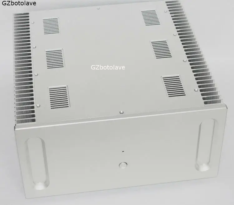 WA112 All aluminum amplifier chassis / Class A amplifier case / AMP Enclosure / case / DIY box (412*200*413mm)