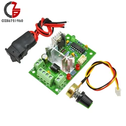 80W Voltage Regulator 10A 12V Reversible Adjustable DC Motor Speed Controller High Torque PWM Speed Regulator Control 6-30V