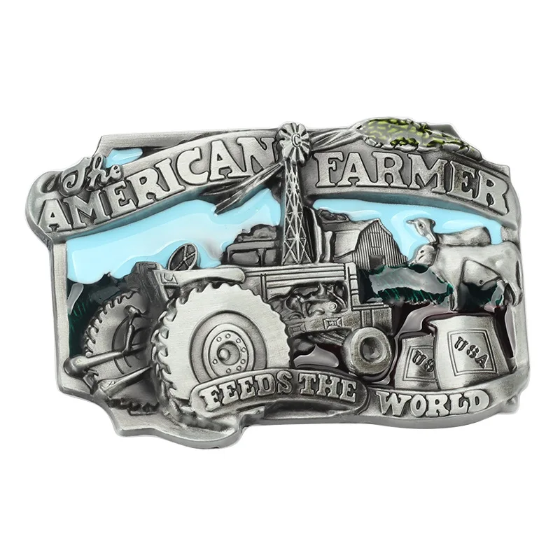 

American farmers buckle the European and American smooth buckle