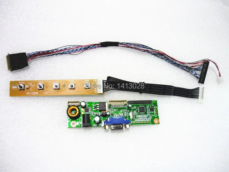 15.6 inch 1920x1080 Laptop LCD Screen DIY a monitor controller board Kit RTD2270L Driver Board 40pin 2ch,6-bit LVDS Cable