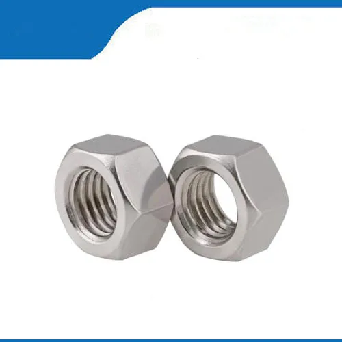 Free shipping 50Pcs DIN934 M1.6 M2 M2.5 M3 M4 stainless Steel Hex Nut Hexagon Nuts  For Screws Bolts HW010