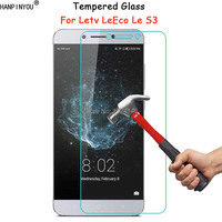 For Letv LeEco Le S3 X626 X622 Clear Tempered Glass Screen Protector Ultra Thin Explosion-proof Protective Film + Cleaning Kit