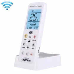 CHUNGHOP K-380EW WiFi Smart Universal LCD Air-Conditioner Remote Control with Holder, Support 2G / 3G / 4G / WiFi Network