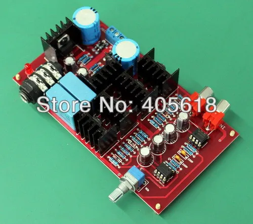 

NEW A1 headphone amplifier AMP Assembled Board BD139 BD140 AND NE5532