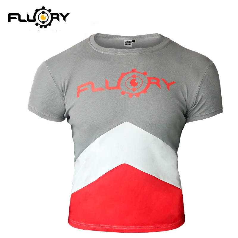 Fluory Boxing MMA T Shirt Gym Tee Shirt  Fighting Martial Arts Fitness Training Muay Thai T Shirt