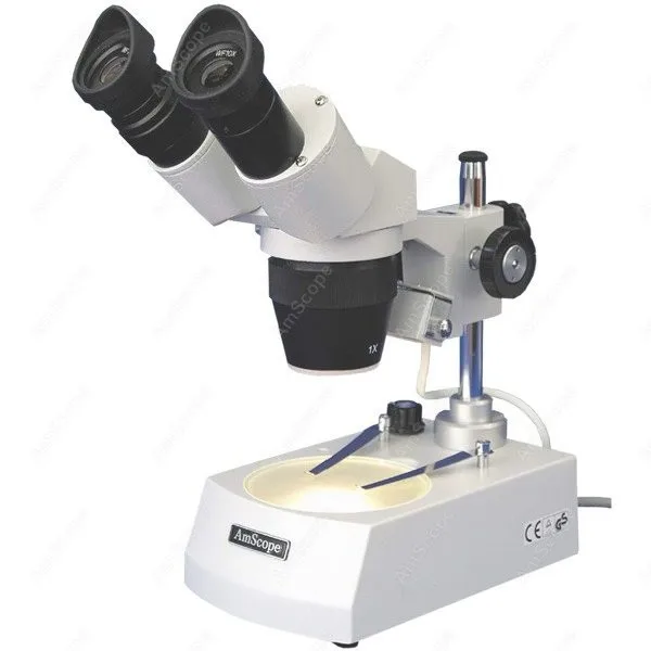 Super Binocular Stereo Microscope--AmScope Supplies Super Binocular Stereo Microscope 10X-30X