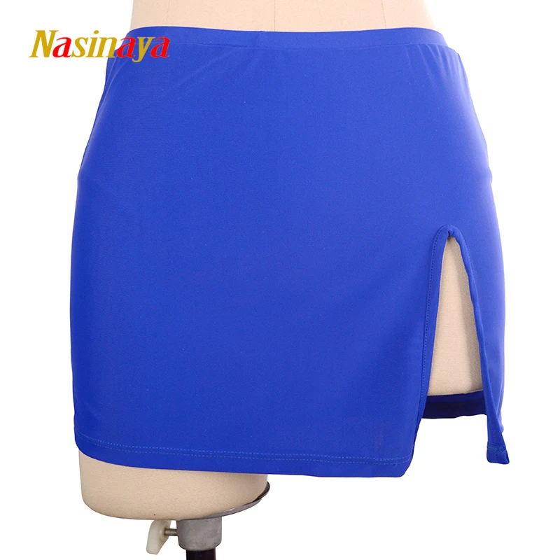 

Nasinaya Figure Skating Skirt Customization Competition Women's and Children's Patinaje Gymnastics Performance Blue