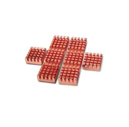 Free Ship with tracking 100PC/Set high quality 14*12*5.5mm ram Heatsink for Ram ,BGA etc goldfish radiator