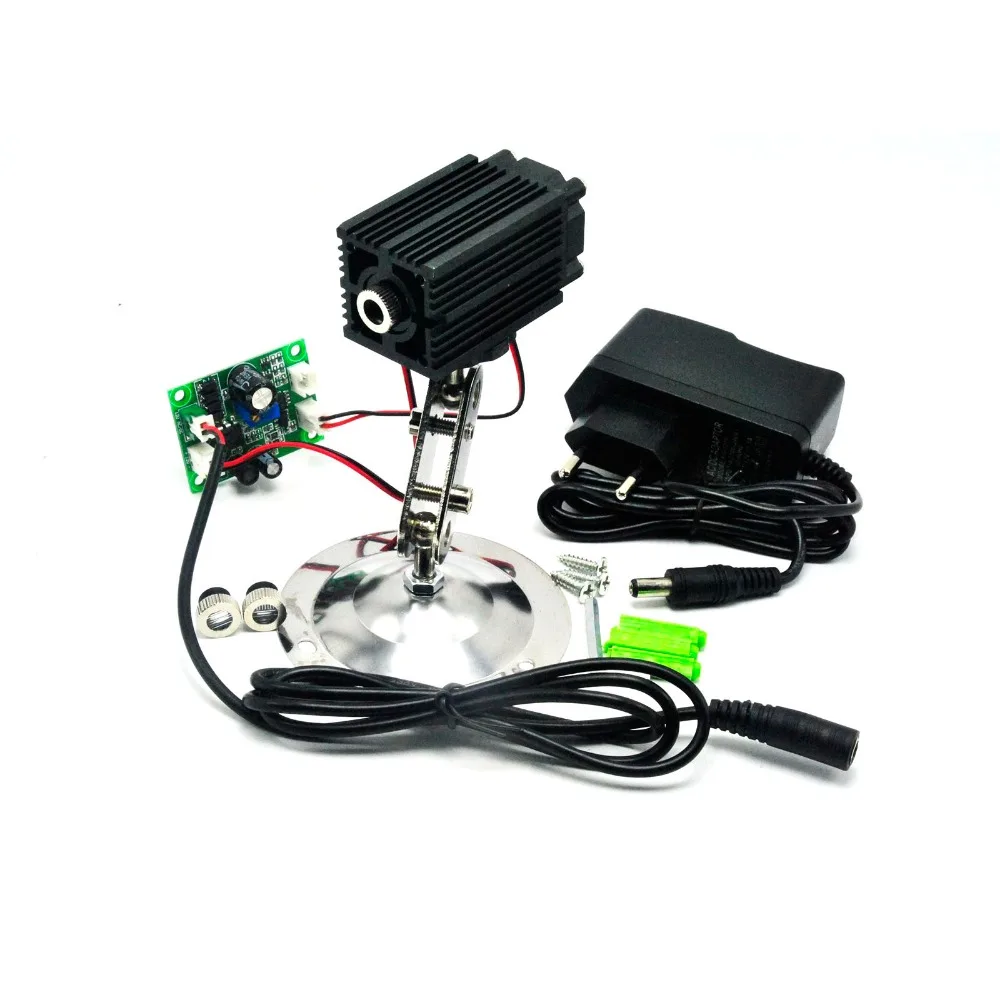 

Focusable 808nm 200mW Infrared IR Laser Diode Dot/Line/Cross Module w/ holder and 12V 1A Adapter TTL modulation