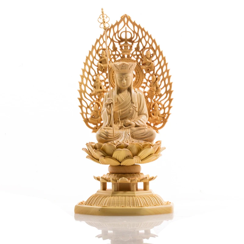 

Hand-Carved Thai Wooden Buddha Sculpture, Intricate Wall Art, Religious Home Decoration, Medallion, Medallion, Reflecting