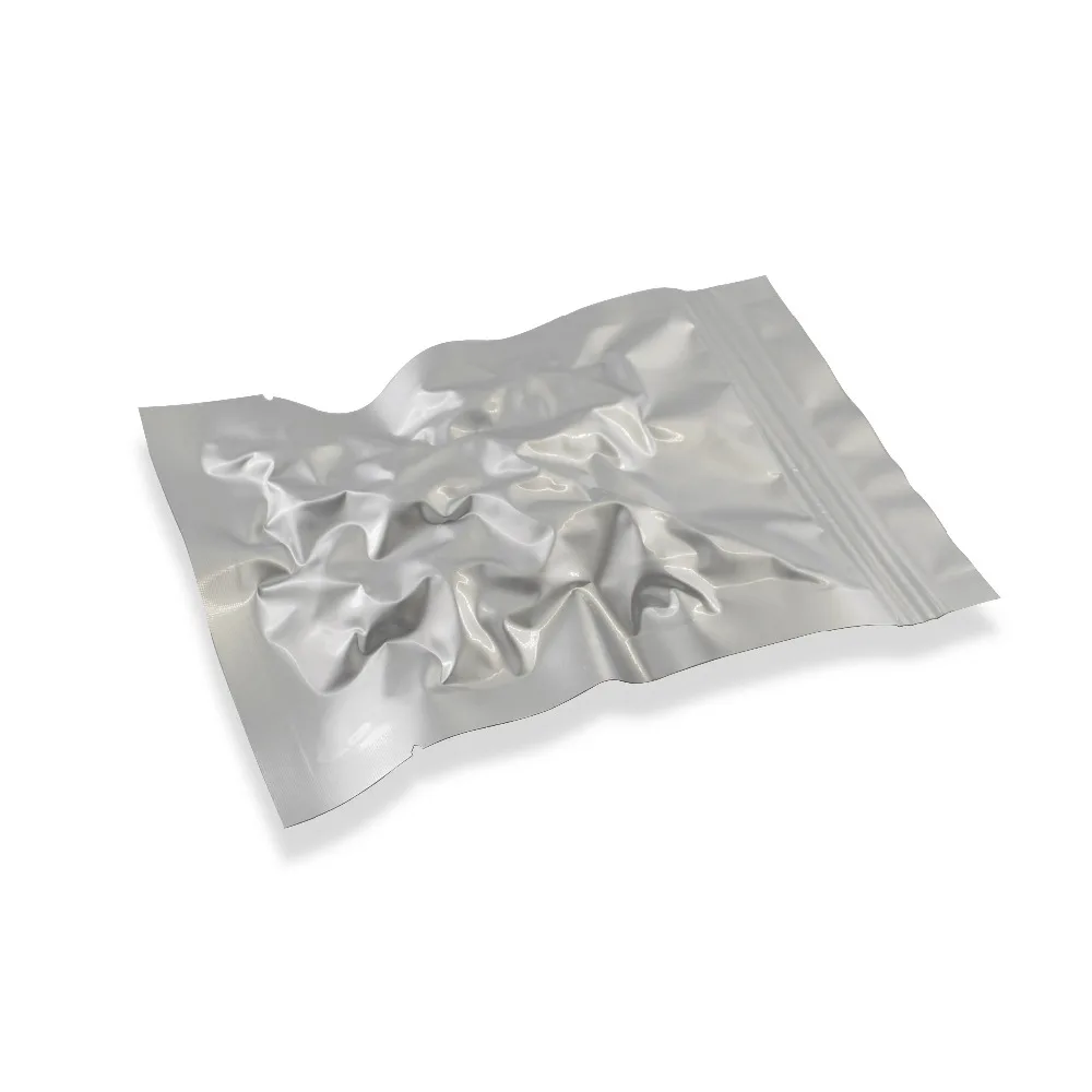 100 pcs Small Size Mylar Aluminum Foil Heat Seal Bags,Vacuum Aluminum Foil Bags,Keep Aroma,Oxygen Barrier Width From 5 to 18 cm