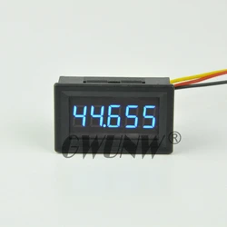 GWUNW BY536V DC 0-50.000V(50V)Voltage Tester Meter digital voltmeter  5 bit high precision 0.36 inch