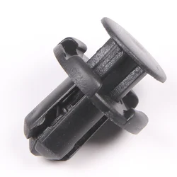 YAQUICKA 10pcs 9mm Hole Nylon Car Push Type Rivet Retainer Bumper Fender Door Trim Clips Fastener