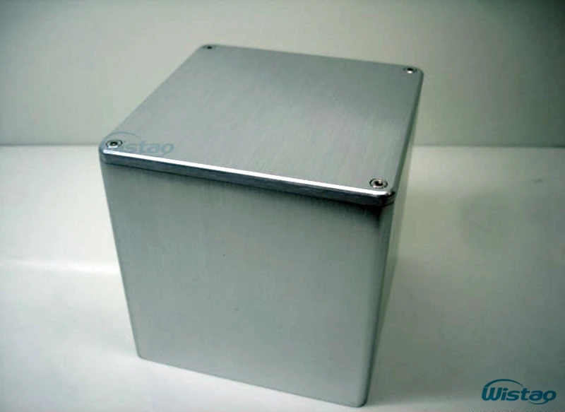 IWISTAO 1 cubierta de transformador de pc 110X110X116 cubiertas de transformador de salida de aluminio completo cepillado para amplificador de tubo Audio HIFI DIY