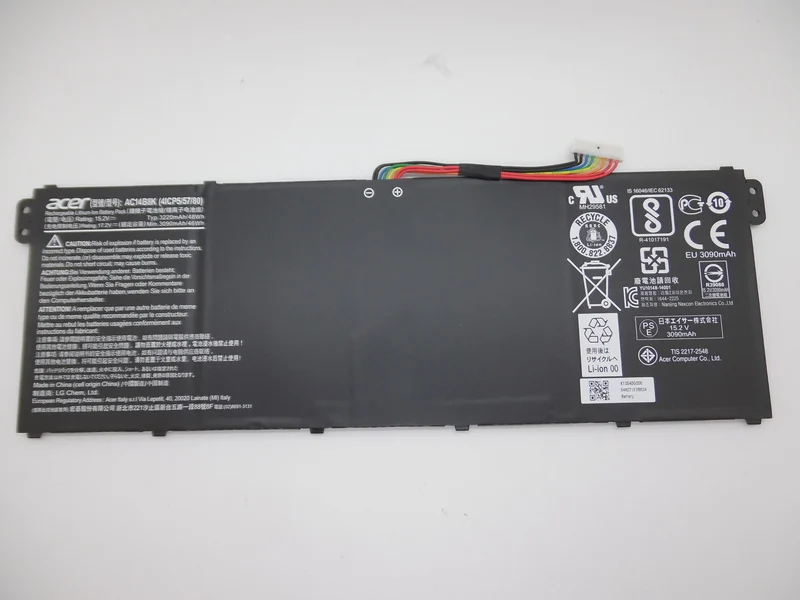 

New genuine Battery for Acer Nitro 5 (An515-42) Predator Helios 300 (G3-571) (G3-572) (PH315-51) (PH317-51) 15.2V 48WH