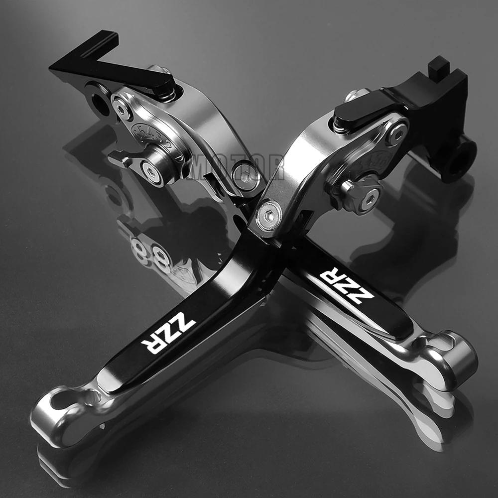 For Kawasaki ZZR600/ZZR1200/ZZR1400/S CNC Motorcycle Brake Clutch Levers Adjustable Folding Fold Extendable ZZR 600/1200/1400