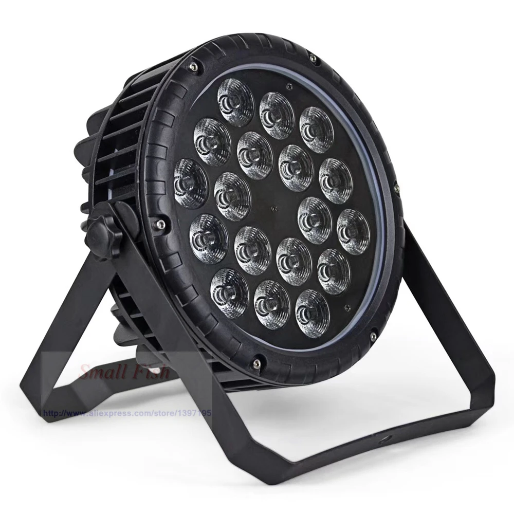 Par Light 18X10W LED RGBW 4IN1 220W Stage Lighting DMX 512 Club Disco Party Ballroom KTV Bar Wedding DJ Projector Spotlight