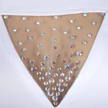 Women’s White Jazz Dance Bodysuit #6