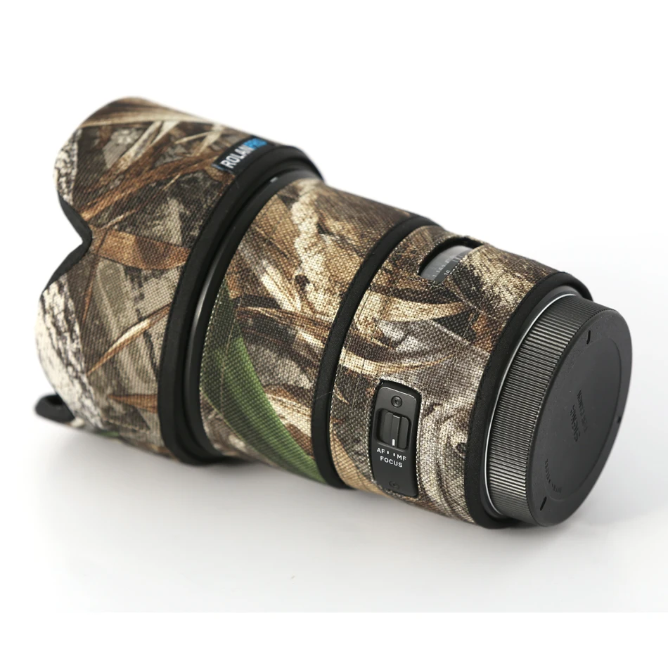 ROLANPRO Kamera Objektiv Mantel Camouflage Siama 50mm F1.4 DG KUNST Objektiv Camo Schutz Abdeckung Pistolen Kleidung für Canon Nikon