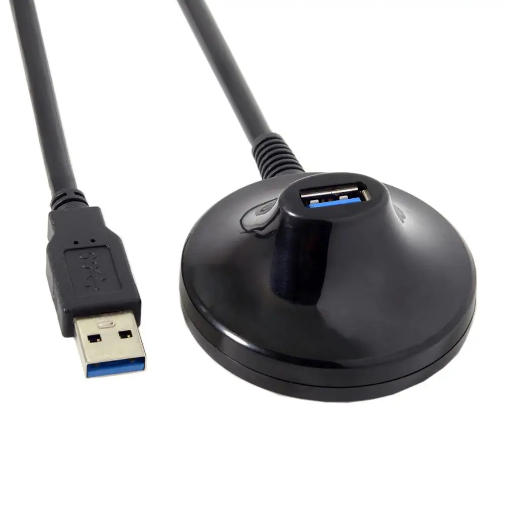80 سنتيمتر USB 3.0 type-A ذكر إلى أنثى اللاسلكية واي فاي محول USB تمديد قاعدة لتثبيت الكمبيوتر المحمول مهد قاعدة حامل لرسو السفن كابل 0.8 متر