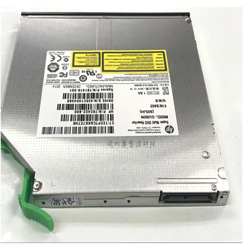 Imagem -02 - Dvdrw Ultra-fino para hp Workstation Unidade Óptica Original Gravação de Dvd Embutida Z240 Z440 Z640 95 mm Novo