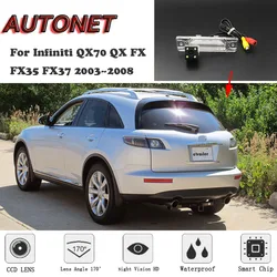 AUTONET HD Night Vision Backup widok z tyłu kamery dla Infiniti QX70 QX FX FX35 FX37 2003 ~ 2008 CCD/ licencji kamera na tablicę rejestracyjną lub wspornik