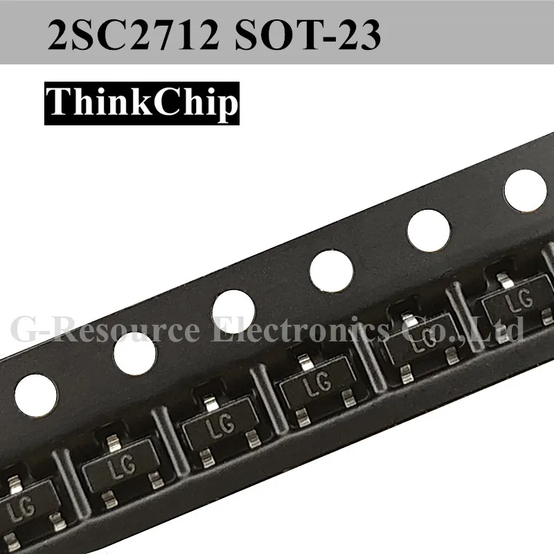 

(100 pcs) 2SC2712 SOT-23 SMD triode TRANSISTOR (Marking LG)