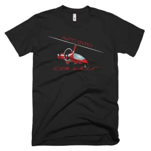

Hip Hop Novelty T Shirts Men'S Brand Clothing AutoGyro Calidus 912 Airplane T-Shirt - Personalized with Your Tee Shirt