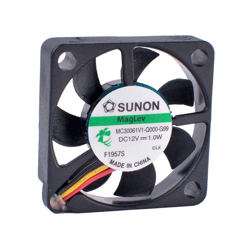 COOLING REVOLUTION MC30061V1-Q000-G99 3006 30x30x6mm 5V 1.0W Ultra-thin micro cooling fan