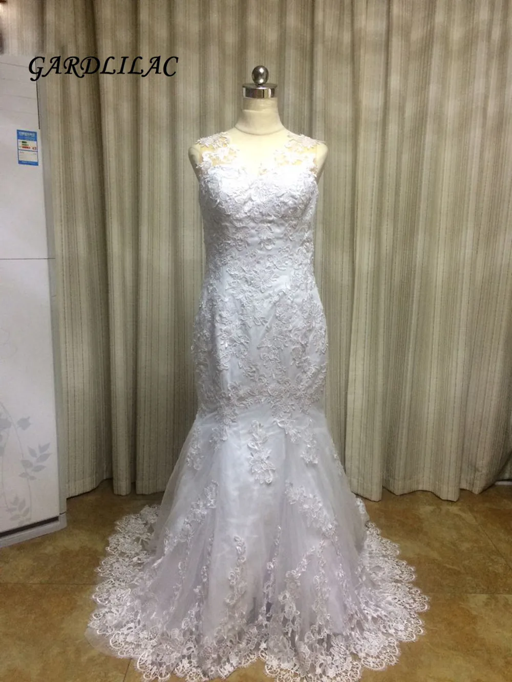 Nuovi abiti da sposa a sirena taglie forti bianchi 2019 abito da sposa in pizzo Vestido de noiva