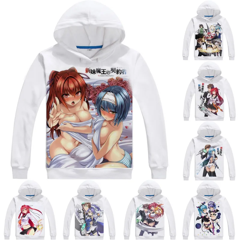 

Coolprint Anime Hoodies The Testament of Sister New Devil 3D Hoodies Multi-style Long Hooded Mio Naruse Cosplay Sweatshirts