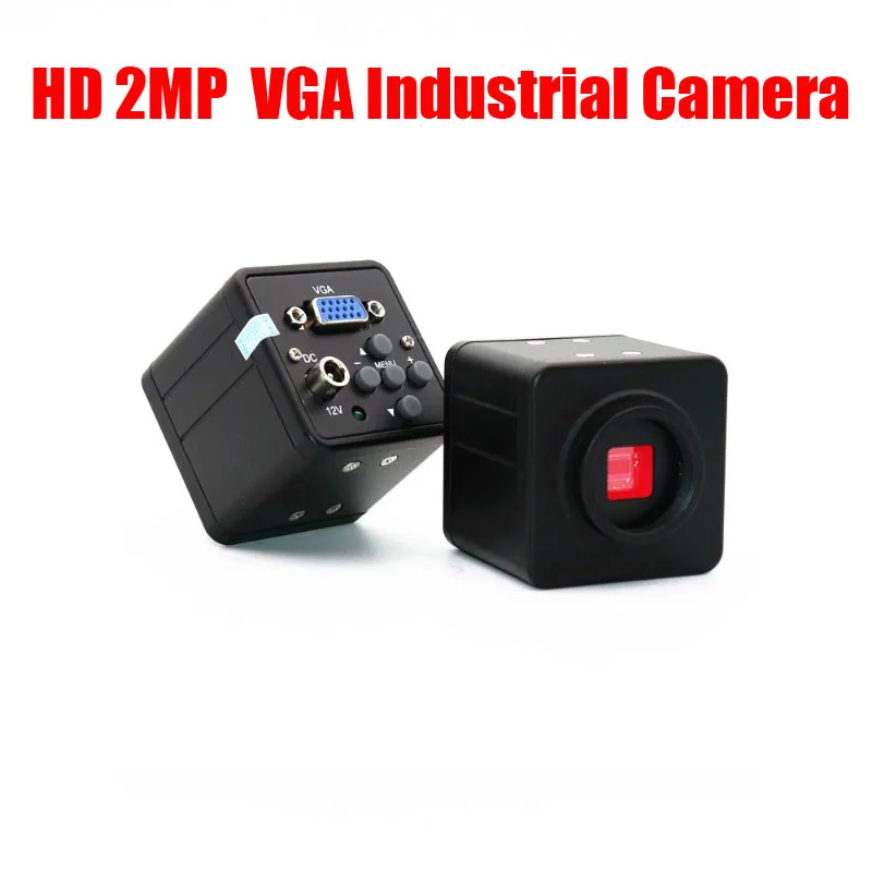 hd-2-画素-vga-産業用カメラ-ccd-電子ビデオ顕微鏡カメラ十字接眼レンズ