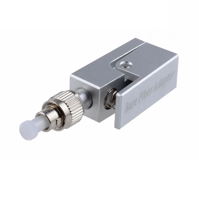 FC/UPC square bare fiber optic adapter FC bare fiber optic adapter FC metal Square bare optical fiber coupler