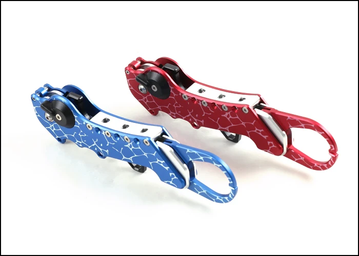 The New Foldable Top Grade Aviation Aluminum Fish Gripper Grip Fish Lip Grabber Fishing Tool Multicolor choose